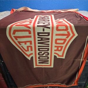 RB3 VINTAGE HARLEY DAVIDSON 3'X5' FLAG BANNER MAN CAVE SHOP GARAGE WALL